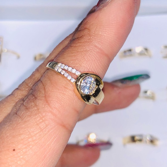 Stunning 14k real solid gold NOT plated Free Appraisal best gift Turkish custom - Picture 2 of 5